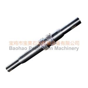 Hřídel pastorku pro bahenní čerpadlo